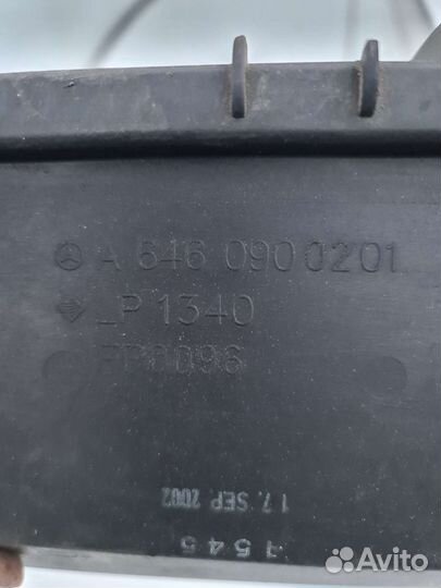 Корпус воздушного фильтра двигателя ом646 Mercedes