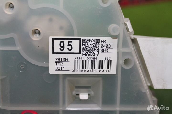 Щиток приборов honda GP1 FIT CVT; атм