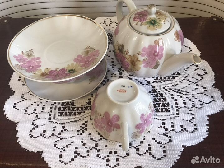 Лфз,чайные,кофейные,чайник фарфор СССР