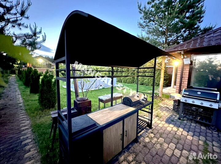 Мангал лофт