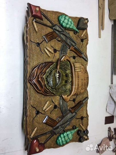 Резные нарды шахматы ручной работы