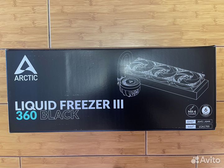 Arctic Liquid Freezer III-360 Black в наличии