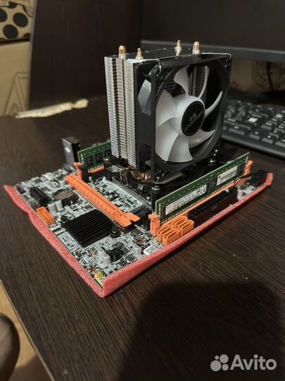 Xeon e5 2680 v4 + x99 + 16 gb + кулер комплект