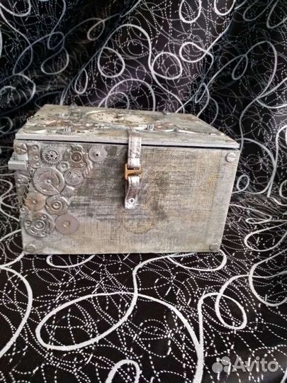 Шкатулка с двойным дном стимпанк