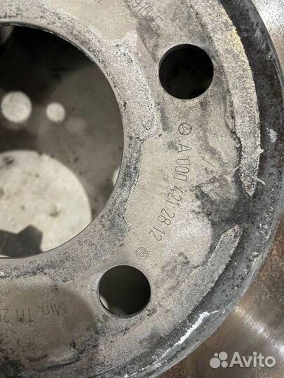 Диск тормозной передний Mercedes-Benz GLC-Класс