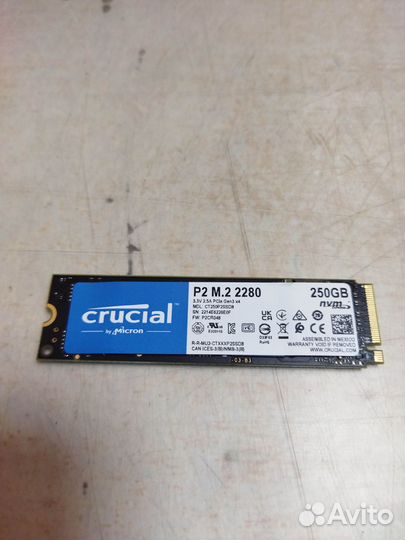 SSD Crucial 250Gb P2 M.2 2280