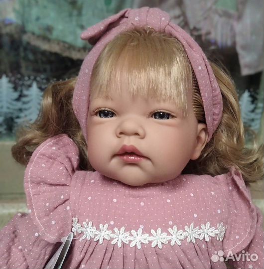 Испанская кукла 45 см, новая,в фирменном мешке