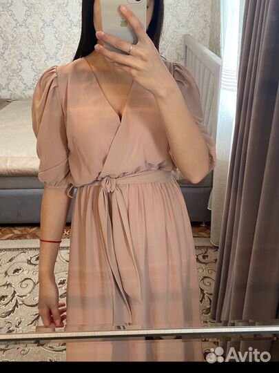 Вечернее платье миди