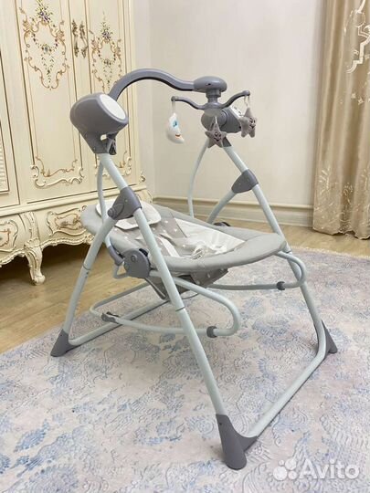 Детские электронные качели для новорожденных