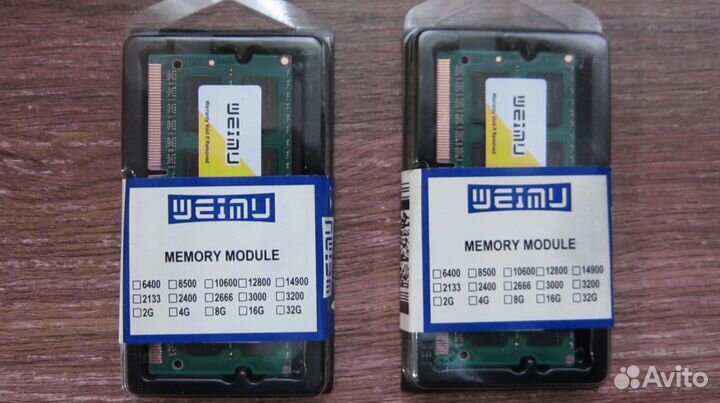 Оперативная память so-dimm ddr3 8 Gbt новая