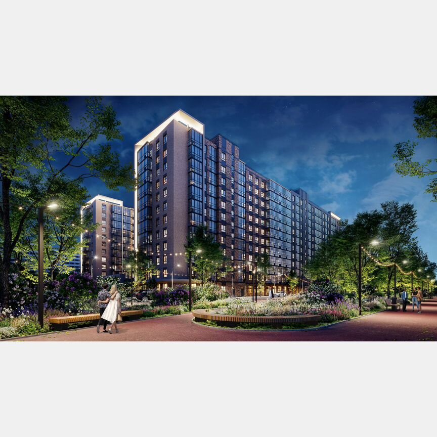 Квартира-студия, 25,5 м², 6/12 эт.
