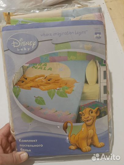 Постельное белье детское новое + б/у