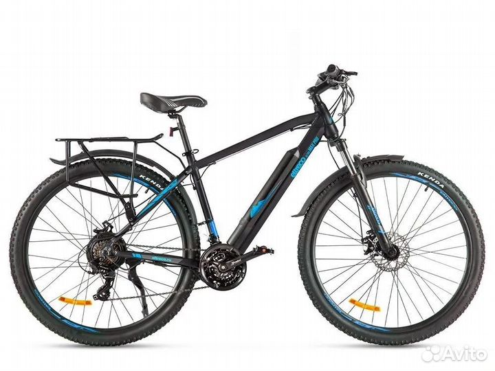 Электровелосипед Eltreco Ultra MAX PRO черно-синий