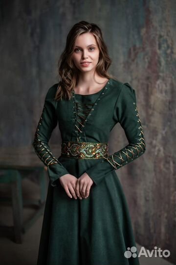 Аренда Историческое средневековое платье