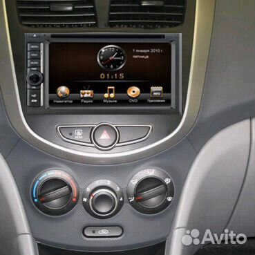 Переходная рамка для Hyundai Solaris 2011-2016