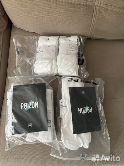 Носки Nike Everyday Crew, оригинал с poizon