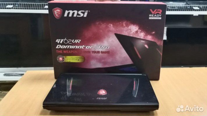 MSI I7 7700HQ GTX 1070 8 GB 16 GB SSD HDD