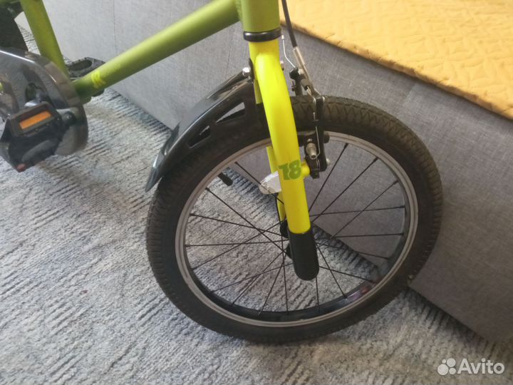 Детский велосипед tech team gulliver 18