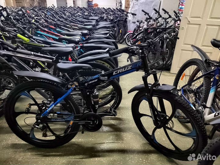 Велосипед 26 Cruzer D литые диски (складной)