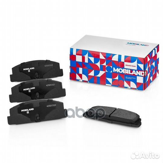 Колодки тормозные дисковые зад 429203320 mobiland