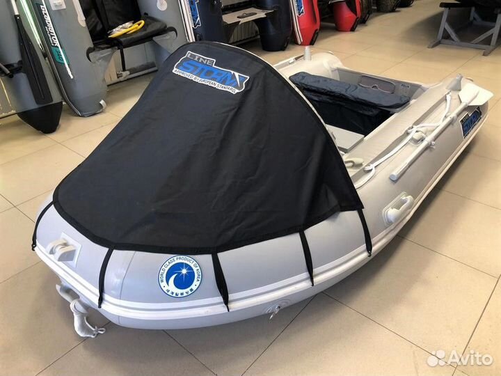 Лодка пвх Stormline adventure standard 270 серый