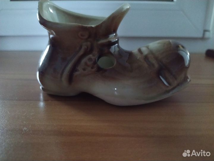 Керамический башмак для мелочей СССР