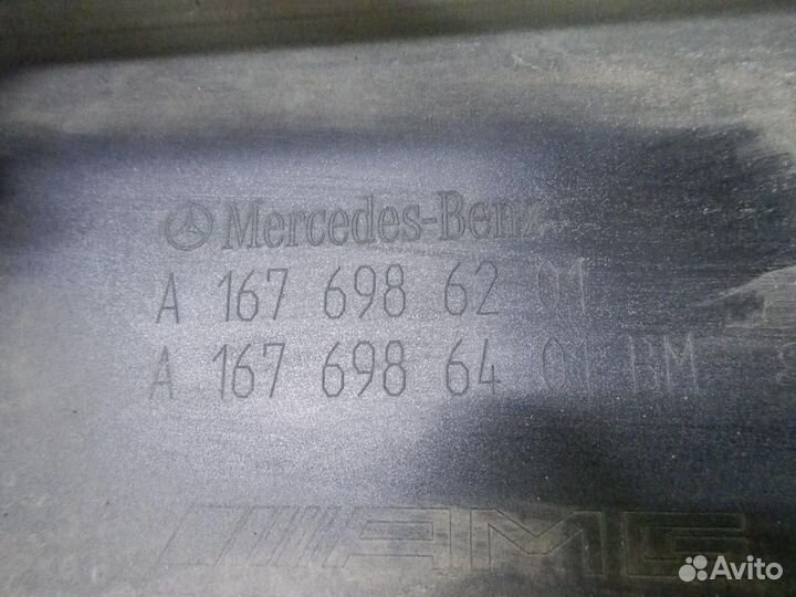 Накладка на порог (наружная) Mercedes-Benz GLE