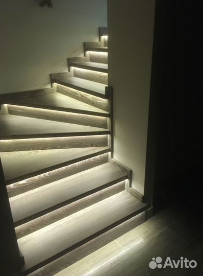 Подсветка лестницы с датчиком движения