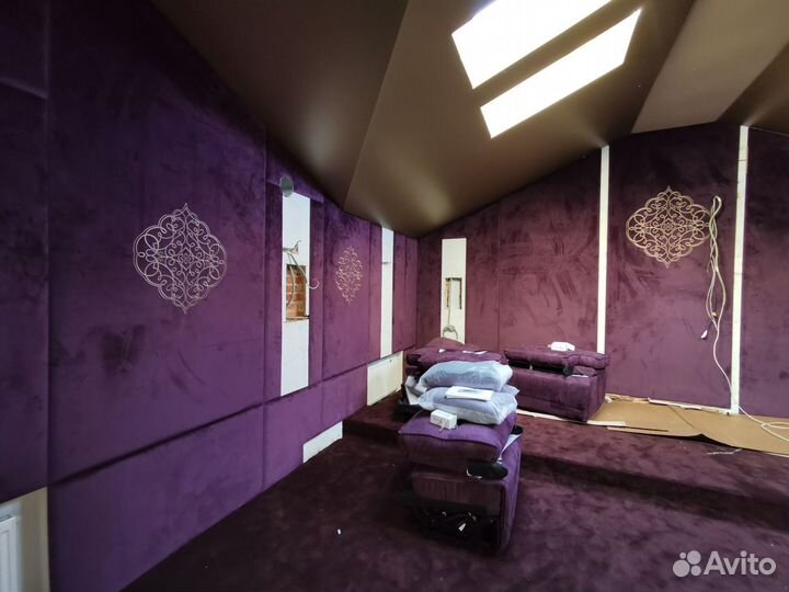 Мягкие стеновые панели, домашний кинотеатр