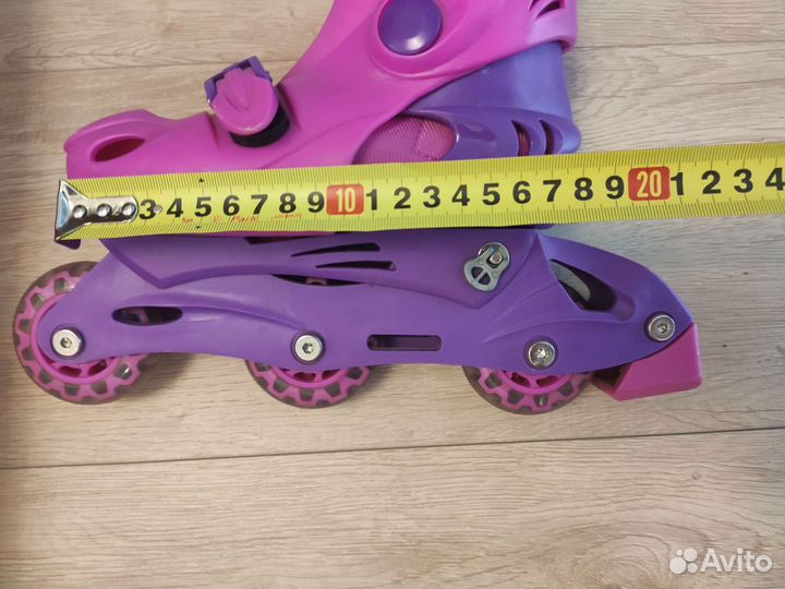 Роликовые коньки детские раздвижные