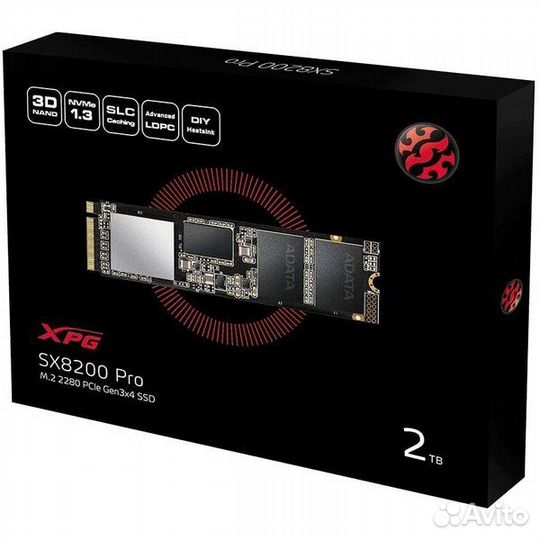 SSD 1/2TB adata XPG SX8200 Pro M.2 nvme (новый)