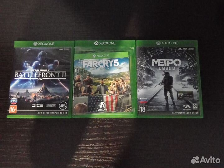 Диски на Xbox One