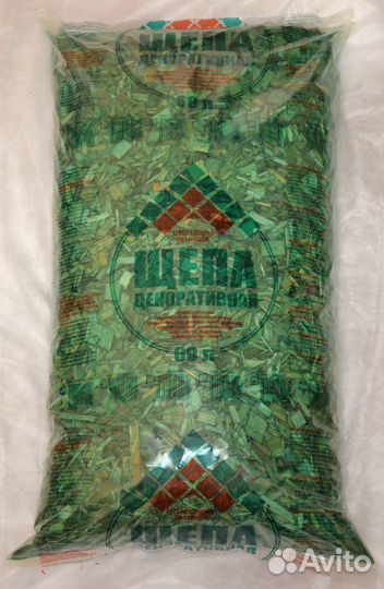 Щепа декоративная 60 литров