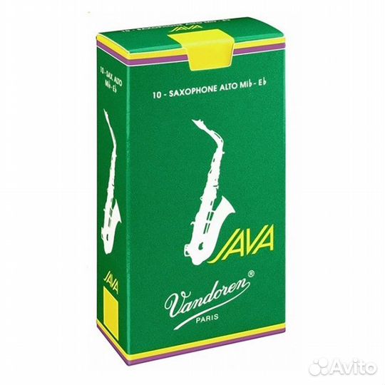 Трости для альт саксофона Vandoren Java №1,5 (10