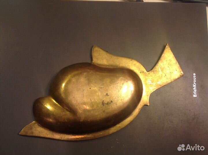 Пепельница 50-60 годов латунь