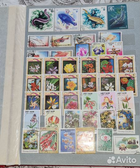 Почтовые марки СССР альбом