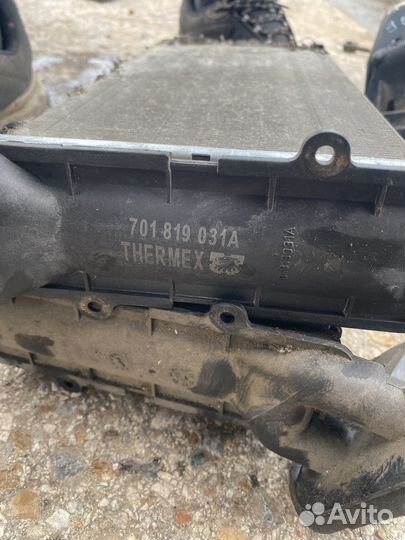 Радиатор вентилятор печки VW T4