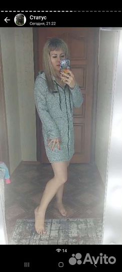 Платье -Кардиган женский Ангора размеры 50, 52, 54