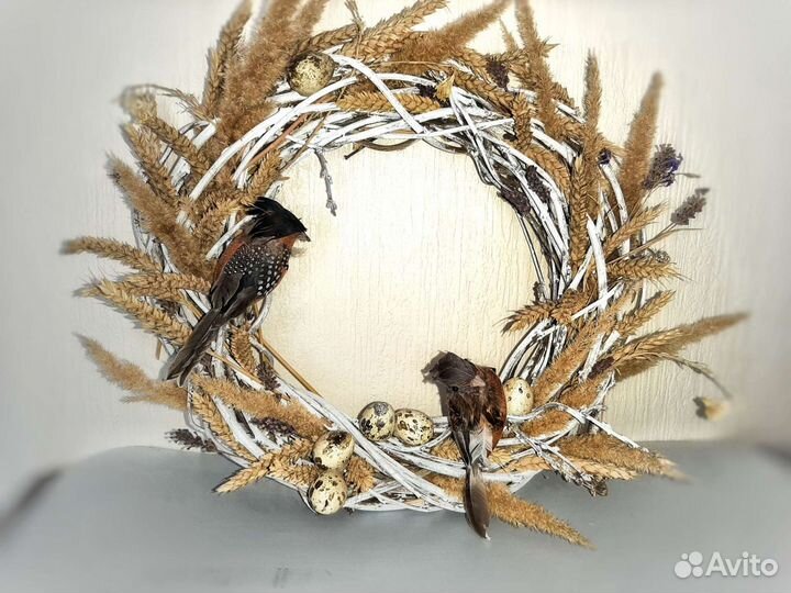 Венок интерьерный