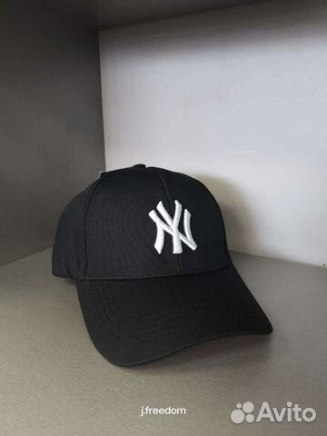 NY кепка бейсболка черная