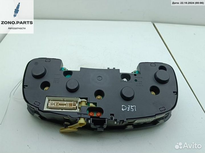 Щиток приборный (панель приборов) 09228753 на Opel Astra G