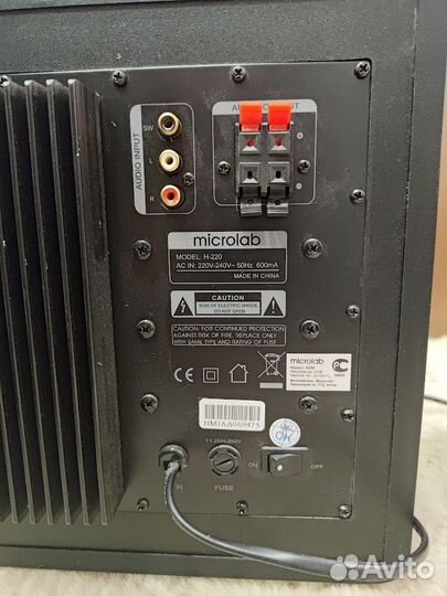 Продам колонки H-220 Microlab