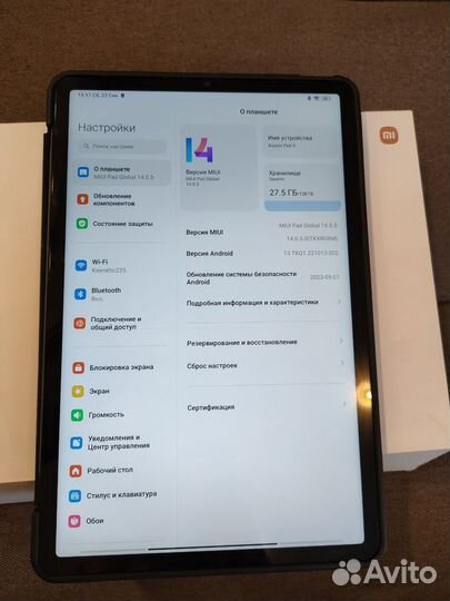 Планшет xiaomi mi pad 5 6 128