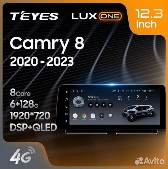 Teyes LuxOne 6/128 Toyota Camry XV70