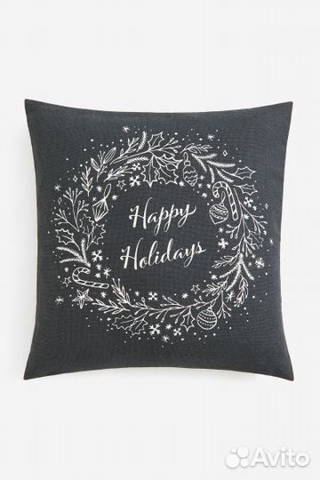 Новогодние наволочки hm home размер 50*50