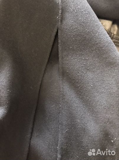 Пальто, бренд Dutti, дл.макси.черное, шерсть