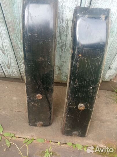Бампер УАЗ буханка передний и 2 задних боковых