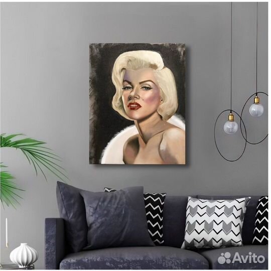 Картина маслом Мерилин Монро