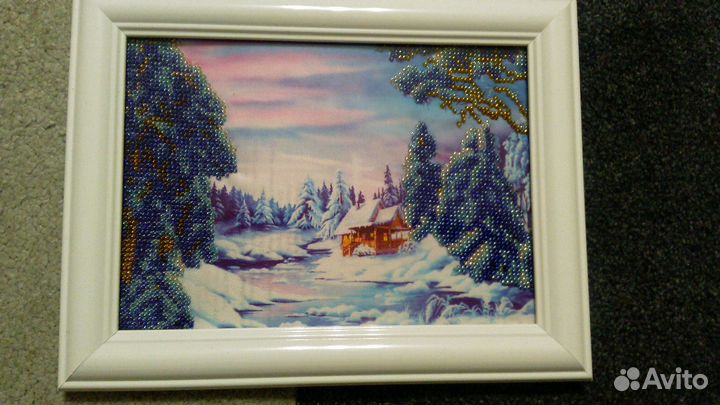 Картины бисером