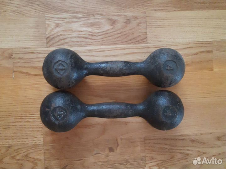 Гантели 4 кг
